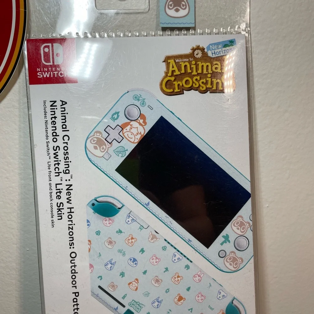 Official Nintendo Switch Lite Animal Crossing Skin